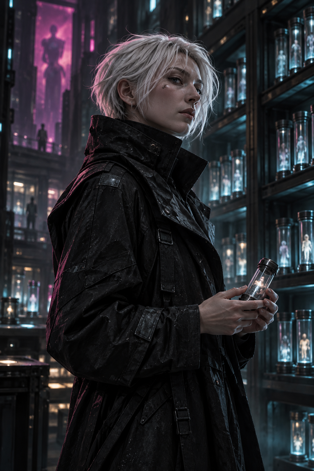 Iona Vale, The memory archivist, in NEON CITY