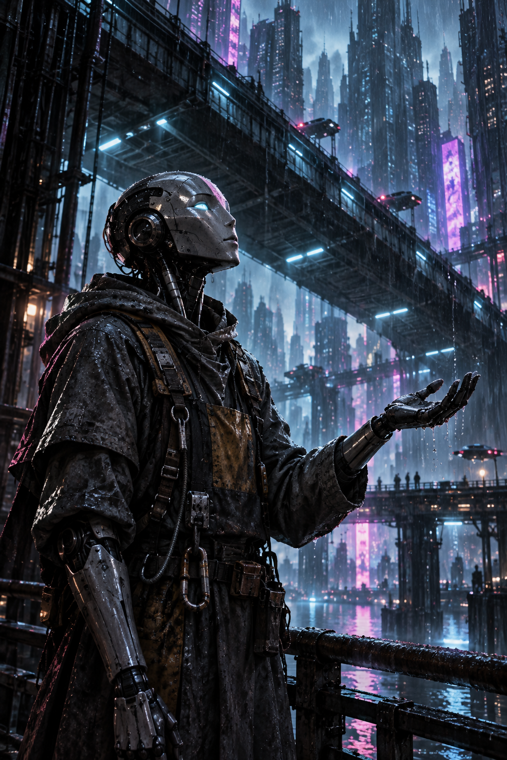 K-07, The witness, in NEON CITY